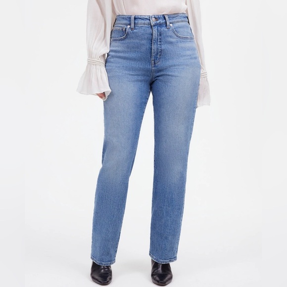 Madewell NWOT The Curvy '90s Straight Jean Size 23 - Picture 4 of 7